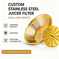 Filtre à jus en acier inoxydable haute maille de qualité alimentaire personnalisable pour usage domestique et commercial – Séparateurs de pulpe et de jus du Guangdong