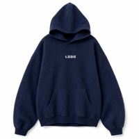 Sweat à capuche vintage délavé effet vieilli, coupe oversize streetwear épais pour homme avec broderie personnalisée