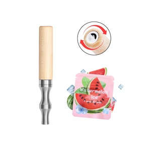 Stainless Steel Vaporless Refillable Aromatherapy Jewelry Quit Smoking Fruity Essential Oil <b>Diffuser</b> Custom Nasal Inhaler Stick - Product Image 1