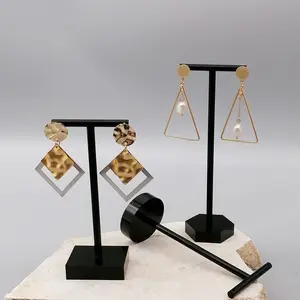 亚克力耳环架t形现代珠宝展示饰品柜台拍摄道具耳环展示架