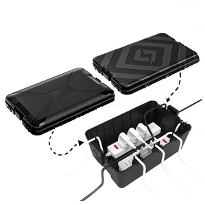 Caja de conexiones eléctrica grande de material PP con clasificación IP54 al por mayor para uso exterior resistente a la intemperie, toma de corriente protectora - Product Image 1