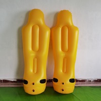 Mannequin de football gonflable pliable et portable pour entraînement de football, vente en gros d'usine