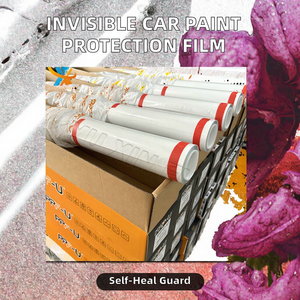 Film de protection de peinture automobile auto-réparateur PPF transparent anti-rayures en rouleau pour carrosserie de véhicule - Product Image 2