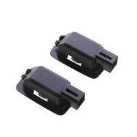 Projecteur de bienvenue personnalisé pour portière de voiture BYD Han EV DM Song Plus Qin Pro, module de lampe de courtoisie à lentille PC, vente en gros