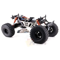RGT 18100 2.4 Coche Teledirigido Todoterreno RTR 1:10 Eléctrico 4WD Bigfoot de Escalada 6 Canales con Control por App, Cable USB y Alcance de 100m