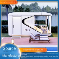 Extensible Capsule Maison Espace Préfabriqué Capsule Conteneur Maison De Luxe Portable Modulaire Préfabriqué HousesMobile
