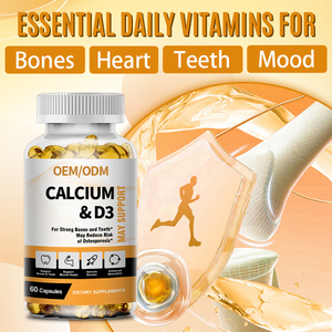Capsules molles à absorption élevée de calcium, magnésium, zinc <span class=keywords><strong>et</strong></span> <span class=keywords><strong>vitamine</strong></span> D3, soutien à la santé osseuse, protection immunitaire, crampes musculaires - Product Image 3