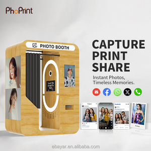 Quiosco de Fotomatón Portátil de Madera Estilo Coreano con Pantalla Táctil para Selfies y Pago de Autoservicio - Product Image 4