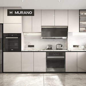 ตู้ครัวสำเร็จรูป PET เกรดพรีเมียม ดีไซน์สั่งทำได้ตามต้องการ ขายตรงจากโรงงาน เงางามหรูหรา - Product Image 1