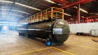 Autoclave de vulcanisation à vapeur sous pression automatique Mosen pour le revêtement en caoutchouc
