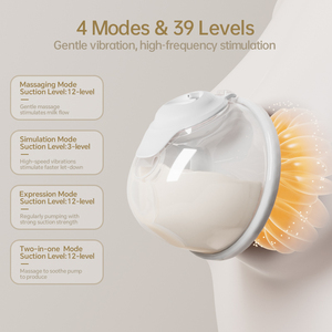 เครื่องปั๊มนมไฟฟ้าคู่ Anly Kiss, ควบคุมผ่านแอป, ถ้วยเก็บ<span class=keywords><strong>น้ำนม</strong></span>แบบแฮนด์ฟรีขนาด 180 มล., รองรับการขายส่งเครื่องปั๊มนม - Product Image 4