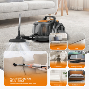 Aspirateur horizontal <span class=keywords><strong>sans</strong></span> <span class=keywords><strong>sac</strong></span> à forte aspiration de 3000 W de la marque HALEY, aspirateur cyclonique avec embout pour les crevasses, pour l'élimination des poils d'animaux - Product Image 3