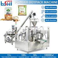Machine de remplissage et d'emballage Doypack pour farine de blé, farine de manioc, semoule, poudre de levure et sachets préformés