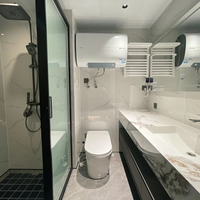 Maison Capsule Spatiale de Luxe Modulaire Préfabriquée – Cabine d'Hôtel Intelligente et Mini-Maison pour Complexes Hôteliers, Glamping et Vacances