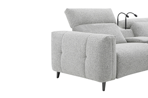 <span class=keywords><strong>Canapé</strong></span> sectionnel <span class=keywords><strong>électrique</strong></span> moderne avec lumières de lecture et console de rangement, <span class=keywords><strong>canapé</strong></span> motorisé pour home cinéma et salon - Product Image 5