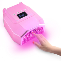 2024 nouveau Design dégradé couleur 98W Portable sans fil Pro Cure LED lampe à ongles soleil UV Led Gel sèche lampe à ongles pour salon de manucure