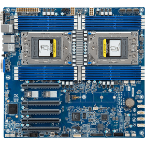 Nouvelle carte mère serveur Gigabyte MZ71-CE1 Dual AMD EPYC 7003/7002 E-ATX DDR4 16 DIMM (quatre canaux) 5 emplacements PCIe Prise en charge SATA - Product Image 2