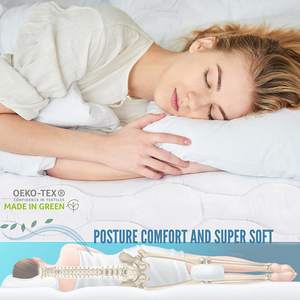 Coprimaterasso Trapuntato per <span class=keywords><strong>Letto</strong></span> <span class=keywords><strong>Matrimoniale</strong></span>, Protezione Imbottita Pesante, Coprimaterasso per <span class=keywords><strong>Letto</strong></span> - Product Image 2