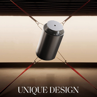 Diffuseur de parfum à brume froide nébulisante en métal avec logo personnalisé, sans eau, capacité de 10 ml, alimenté par batterie, rechargeable, IFRA