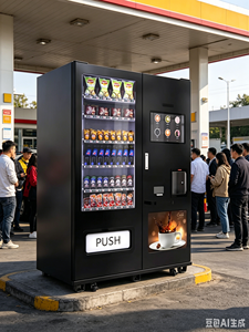 2026 Dual Function Snack Drink & Fresh Coffee Vending Machine Unmanned Self Service Vending Equipment - Product Image 4