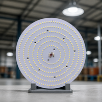 Panneau LED haute puissance 300W, 378 LED SMD 3030, 9 séries 42 parallèles, PCB rond pour éclairage UFO High Bay