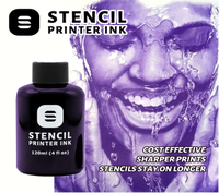 Tinta Printer Stencil Tato Spark 120ml 4oz Grosir Aksesoris Tato Tinta Printer Tato