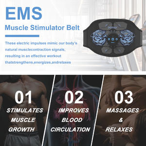 <span class=keywords><strong>EMS</strong></span> sabuk Fitness mesin <span class=keywords><strong>Abs</strong></span>, <span class=keywords><strong>Stimulator</strong></span> otot untuk penggunaan di rumah mesin Ab pengencang perut sabuk latihan peralatan portabel - Product Image 2