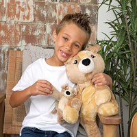 Bracelet en peluche chien mignon et portable, compagnon de voyage et d'école adorable pour la vente en gros