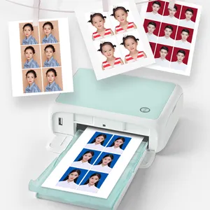 Printer foto, Printer sublimasi termal Mini Wifi cetak warna penuh 300dpi