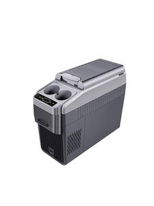 Nevera portátil para coche de 15L con reposabrazos central, refrigerador con compresor, gran capacidad para vehículos comerciales - Product Image 6