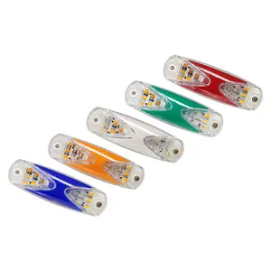 Feux latéraux de camion LED12-24V supplémentaires, feux arrière, voyants de largeur, éclairage stroboscopique d'avertissement de signal de travail