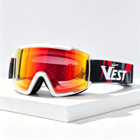 Masques de ski et de snowboard personnalisés pour adultes, masques de ski anti-buée UV400 à porter par-dessus les lunettes pour hommes, femmes et jeunes