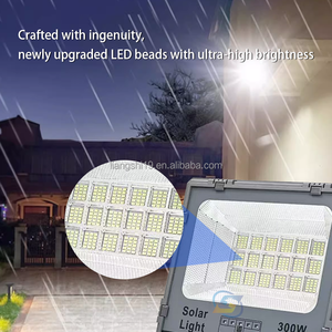 Đèn pha năng lượng mặt trời <span class=keywords><strong>LED</strong></span> 300W 200W thiết kế mới <span class=keywords><strong>2025</strong></span>, chống nước IP66, thân đèn ABS, cảm biến chuyển động, dùng cho sân vườn - Product Image 5