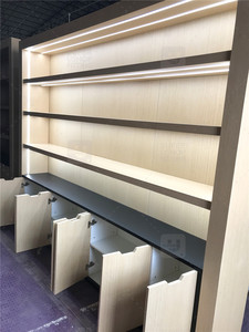 Wooden <strong>Mobile</strong> <strong>Phone</strong> <strong>Display</strong> Cabinet Design Cell Accessories <strong>Store</strong> <strong>Display</strong> Rack Electronics Shop Furniture for Showroom - Product Image 4
