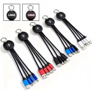 New Function Universal Portable 4 In1 Usb <b>Multi</b> Charging <b>Charger</b> Cable for Multiple Devices - Product Image 6