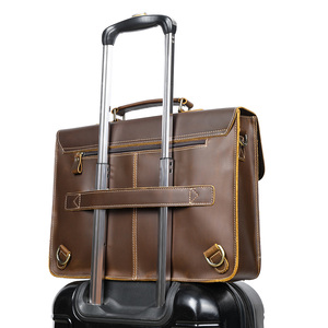 MARRANT Vintage pazzo cavallo in pelle da uomo borsa Messenger per Laptop borsa Messenger in vera pelle a tracolla per uomo - Product Image 2