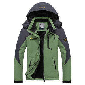 <span class=keywords><strong>Veste</strong></span> d'extérieur d'hiver pour <span class=keywords><strong>femme</strong></span> pour ski snowboard randonnée imperméable chaud <span class=keywords><strong>polaire</strong></span> fermeture à glissière Style décontracté coupe-vent - Product Image 6