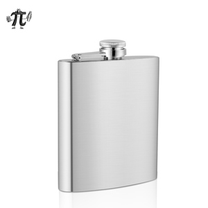 Cấp thực phẩm thép không gỉ 1oz 18OZ Hip Flask cá nhân ngoài trời Pocket kim loại Wine Bottle Flask cho rượu - Product Image 2