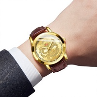 Montre Dragon Quartz Homme en Alliage Verre 20mm Mouvement à Aiguilles 40mm Vente Chaude Directe Fabricant Dropshipping Diffusion en Direct