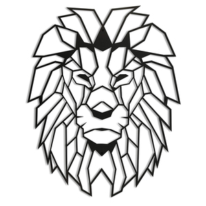 JH-Mech Large Animal for Rustic Cabin Aesthetic Design Farmhouse Decor Metal Lion Wall Decor Animal Metal Artwork