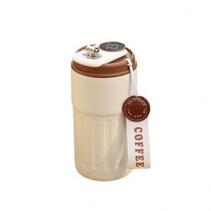 Vaso Térmico de Acero Inoxidable 304 de 16 Oz, Ecológico, para Viajes y Campamento, con Tapa Aislada y Pantalla LED de Temperatura - Product Image 1