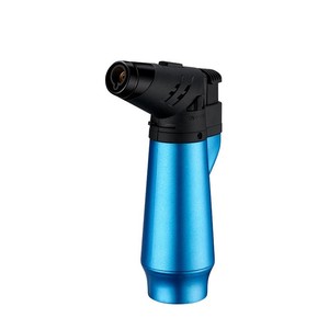 Encendedor de doble llama recargable con butano, antorcha a prueba de viento, diseño de dibujos animados, para cigarros, moxibustión, cocina y aromaterapia - Product Image 5