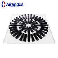 NOUVEAU Diffuseur de plafond perforé en aluminium moderne HVACR SD-CB pour atelier industriel