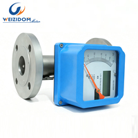 Débitmètre rotamètre à tube métallique DN15-DN150 4-20mA HART IP65 SS316L à brides pour eau, gaz, vapeur, produits chimiques