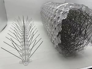 50-أجهزة طاردة للطيور من الفولاذ المقاوم للصدأ 60 مسمار رادع ، السناجب ، مزارع السناجب ، أسطح الطيور المسامير - Product Image 4