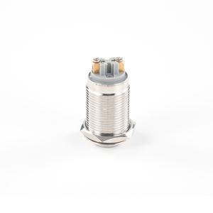 Husa 16 mm cao đầu nhỏ không thấm nước kim loại Chốt đẩy nút tự khóa vít thiết bị đầu cuối chống phá hoại trên Off đẩy nút chuyển đổi - Product Image 6