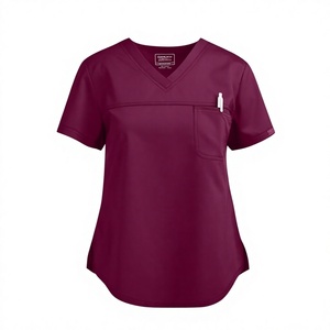 Blouses d'uniforme d'infirmière, vêtements de travail pour hôpitaux, salons de beauté et dentaires, personnalisables avec LOGO, unisexe, extensibles dans les 4 sens, respirants et à séchage rapide - Product Image 2