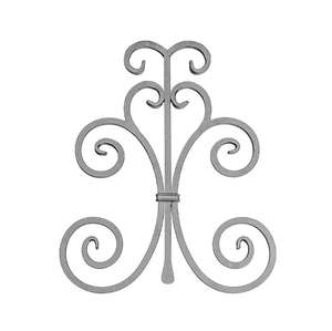 Productos de hierro forjado <span class=keywords><strong>Rosones</strong></span> para puerta Valla Barandilla Pasamanos Balaustrada - Product Image 1