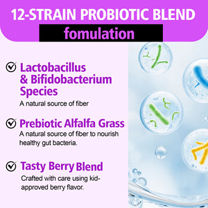 Gotas Líquidas Probióticas Disponibles para OEM/ODM, Mezcla de Lactobacillus y Bayas, Suplemento Probiótico Líquido para el Apoyo a la Salud Intestinal - Product Image 3