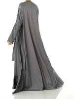 Meilleur Prix Turquoise Jupe Plissée Longue XL Abaya Collection Regular Dress Muslimah